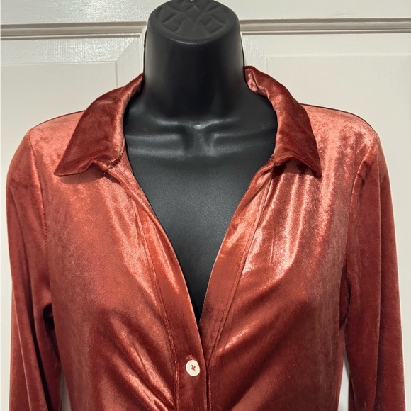 NWOT Free People Shayla button up mini dress - Picture 6 of 11